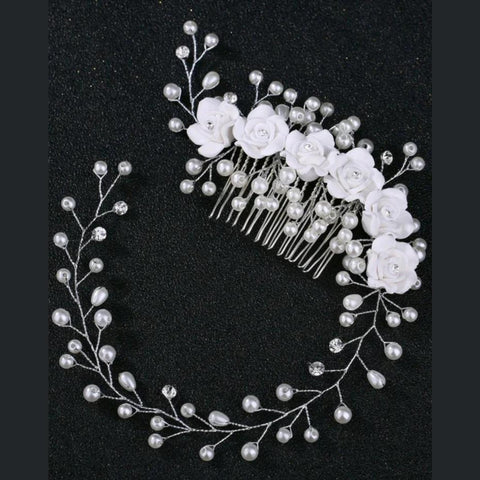New Fashion Lengthen Flower Hair Jewelry Wedding Hair Accessories
