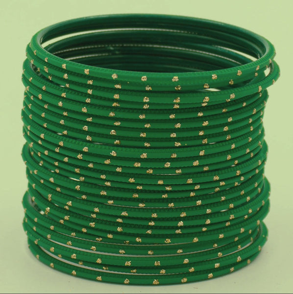 Multi color bangle set ( 12 bangles )      Size: 2.6 small, 2.8 medium, 2.10 large ( please check size from the chart )