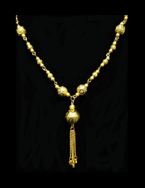 Gold-Plated Mala.