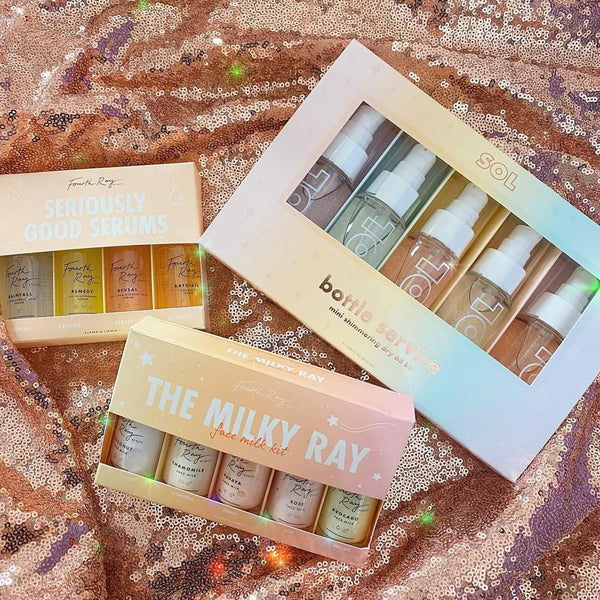 bottle service sol shimmering dry oil kit