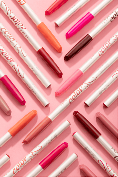 Menow meno P130 lip liner 12 color lip liner matte fog wooden pole set
