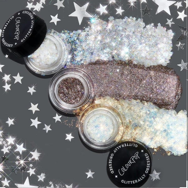 Colourpop smoke n' mirrorsglitter gel mini kit