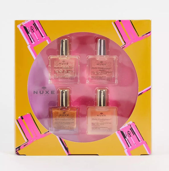 NUXE Huile Prodigieuse Miniatures Collection (4 x 10ml)