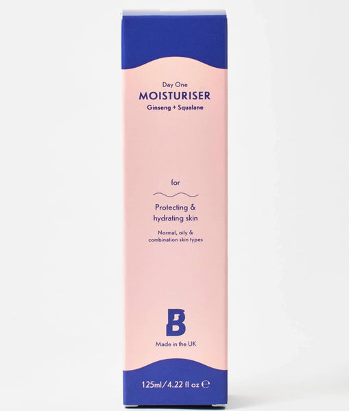 BY BEAUTY BAY

DAY ONE MOISTURISER WITH GINSENG AND SQUALANE