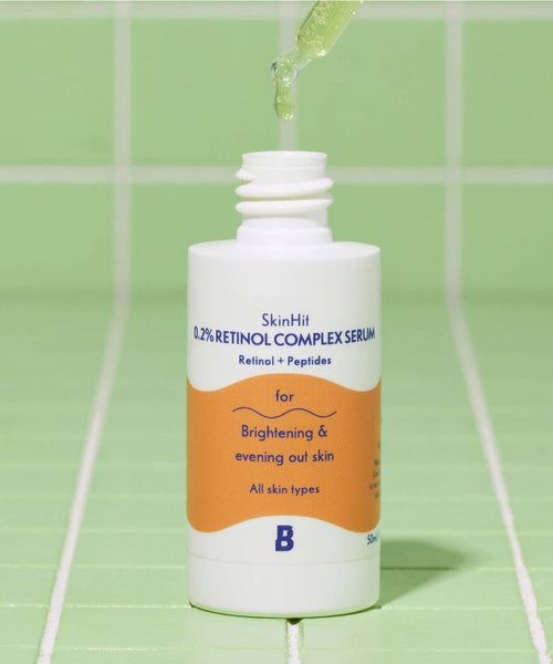 BY BEAUTY BAY

SKINHIT 0.2% RETINOL COMPLEX SERUM WITH RETINOL AND PEPTIDES