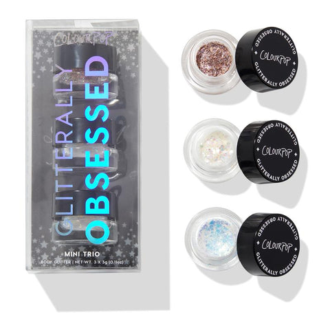 Colourpop smoke n' mirrorsglitter gel mini kit