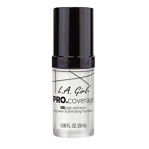 L.A. Girl - Pro Coverage Liquid Foundation, 0.95 Fluid Ounce